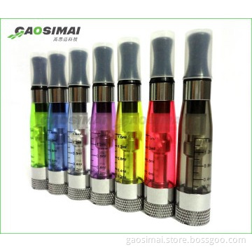 No leakage no burning taste 7 colors 1.6ml rebuildable ce5 clearomizer
